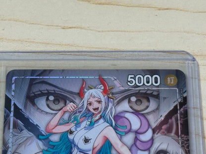 One Piece Yamato Leader Card OP16-079 Parallel Japanese card in pristine condition