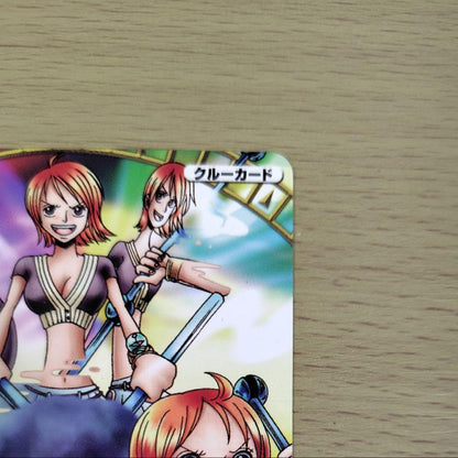 One Piece Peary-Match 2009 Nami promotion card PJ-C008 Japan import in protective sleeve
