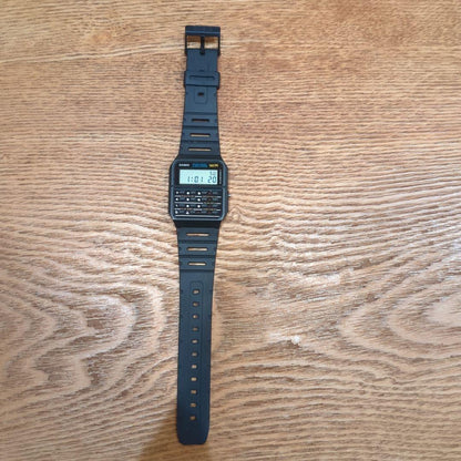 Casio Data Bank CA-53W Digital Watch with Dual Time Japan Import