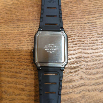 Casio Data Bank CA-53W Digital Watch with Dual Time Japan Import