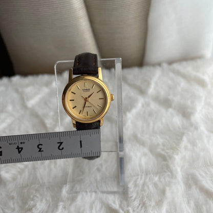 Casio Watch #2898 Reuse Worked Condition with Adjustable Inner Circumference Japan Import