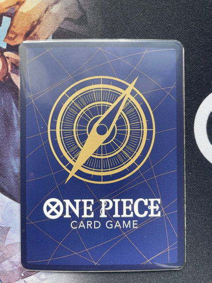 One Piece Card Game Sabo card OP13-120 SR Secret Parallel with 7000 power and cost 6, Japan import