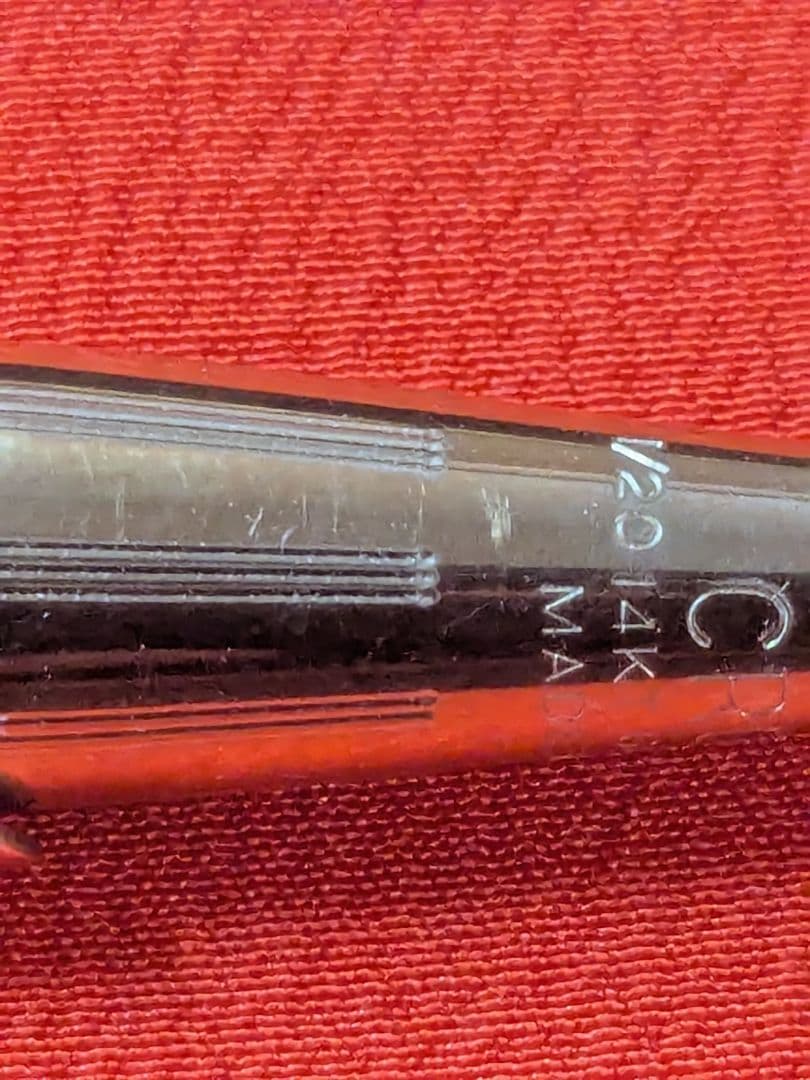Cross Classic Century 14K Rolled Gold Ballpoint Pen 1502 Japan Import
