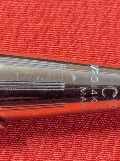 Cross Classic Century 14K Rolled Gold Ballpoint Pen 1502 Japan Import