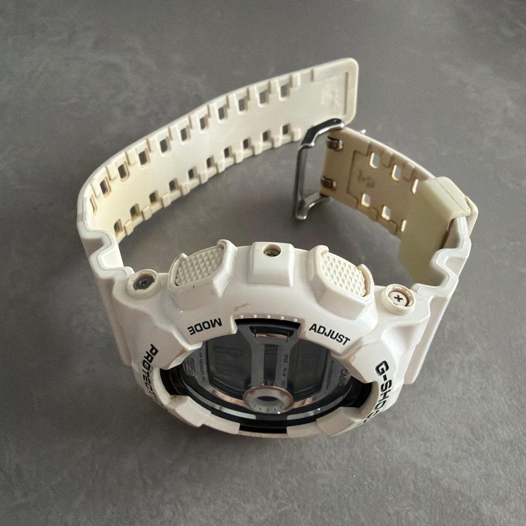 Casio G-Shock GD-110 Model Watch with White Case — Japan Import