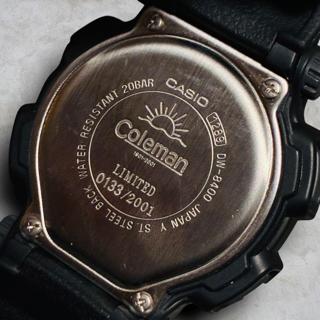 Casio G-Shock DW-8400 Mudman Coleman 100th Anniversay Limited Model