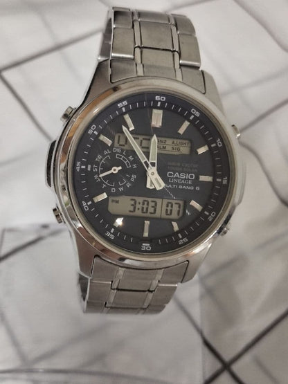 Casio Lineage LCW-M300 Solar Radio Wave Combination Watch