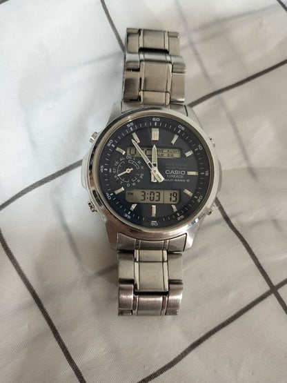 Casio Lineage LCW-M300 Solar Radio Wave Combination Watch