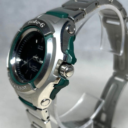 Casio Baby-G Series MSG-550CR Chara Collaboration Silver Color Quartz Watch Japan Import