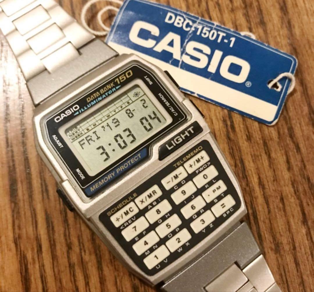 Casio DataBank DBC-150T-1 Wristwatch — Japan Import