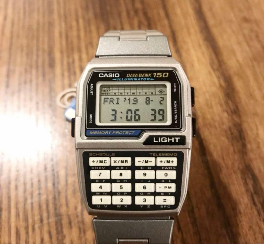 Casio DataBank DBC-150T-1 Wristwatch — Japan Import