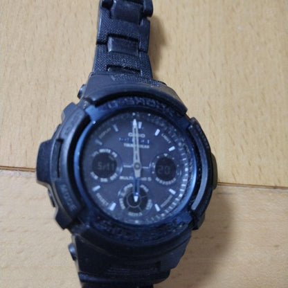 Casio G-Shock Watch with Tough Solar Power and Black Color