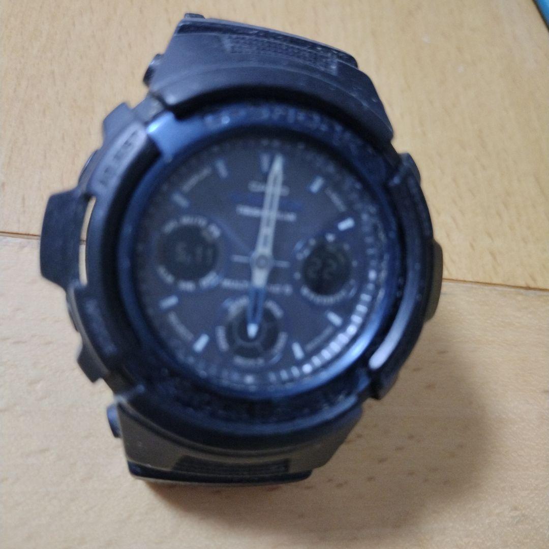 Casio G-Shock Watch with Tough Solar Power and Black Color