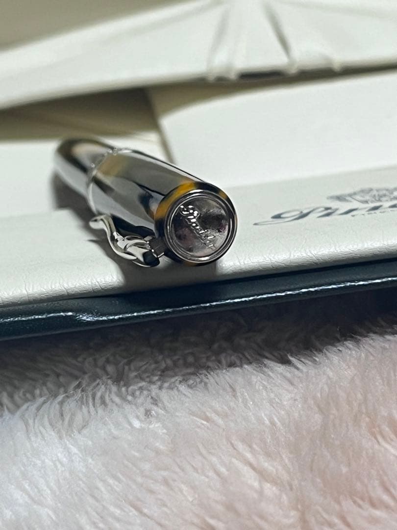 Pineider La Grande Bellezza Arco Blue Bee Twist Ballpoint Pen — Japan Import