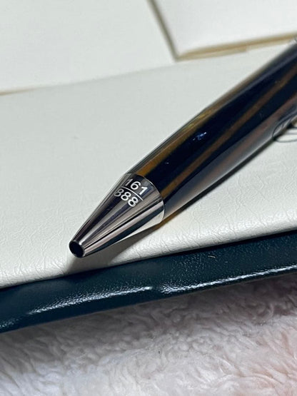 Pineider La Grande Bellezza Arco Blue Bee Twist Ballpoint Pen — Japan Import