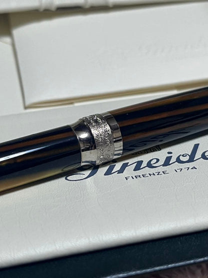 Pineider La Grande Bellezza Arco Blue Bee Twist Ballpoint Pen — Japan Import