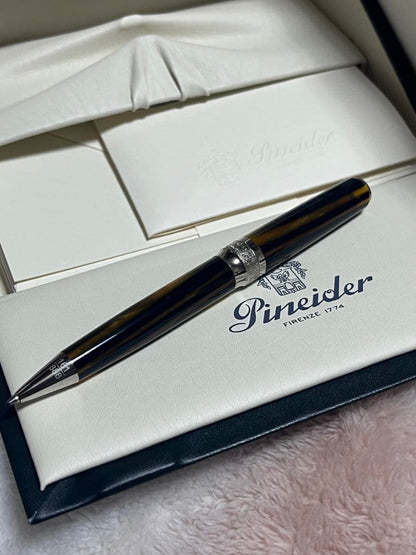 Pineider La Grande Bellezza Arco Blue Bee Twist Ballpoint Pen — Japan Import
