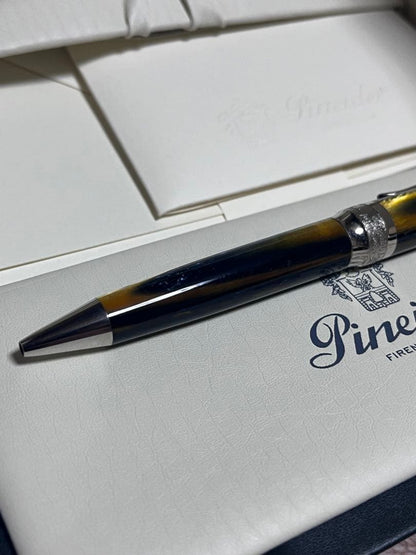 Pineider La Grande Bellezza Arco Blue Bee Twist Ballpoint Pen — Japan Import