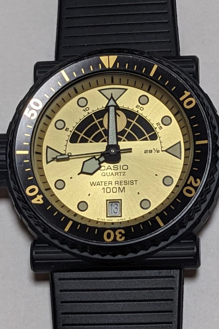 Casio Moon Graph MW-301 80s Rare Vintage
