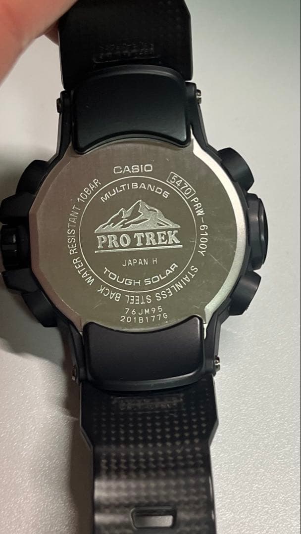 Casio Pro Trek Watch Solar Triple Sensor PRW-6100Y — Japan Import