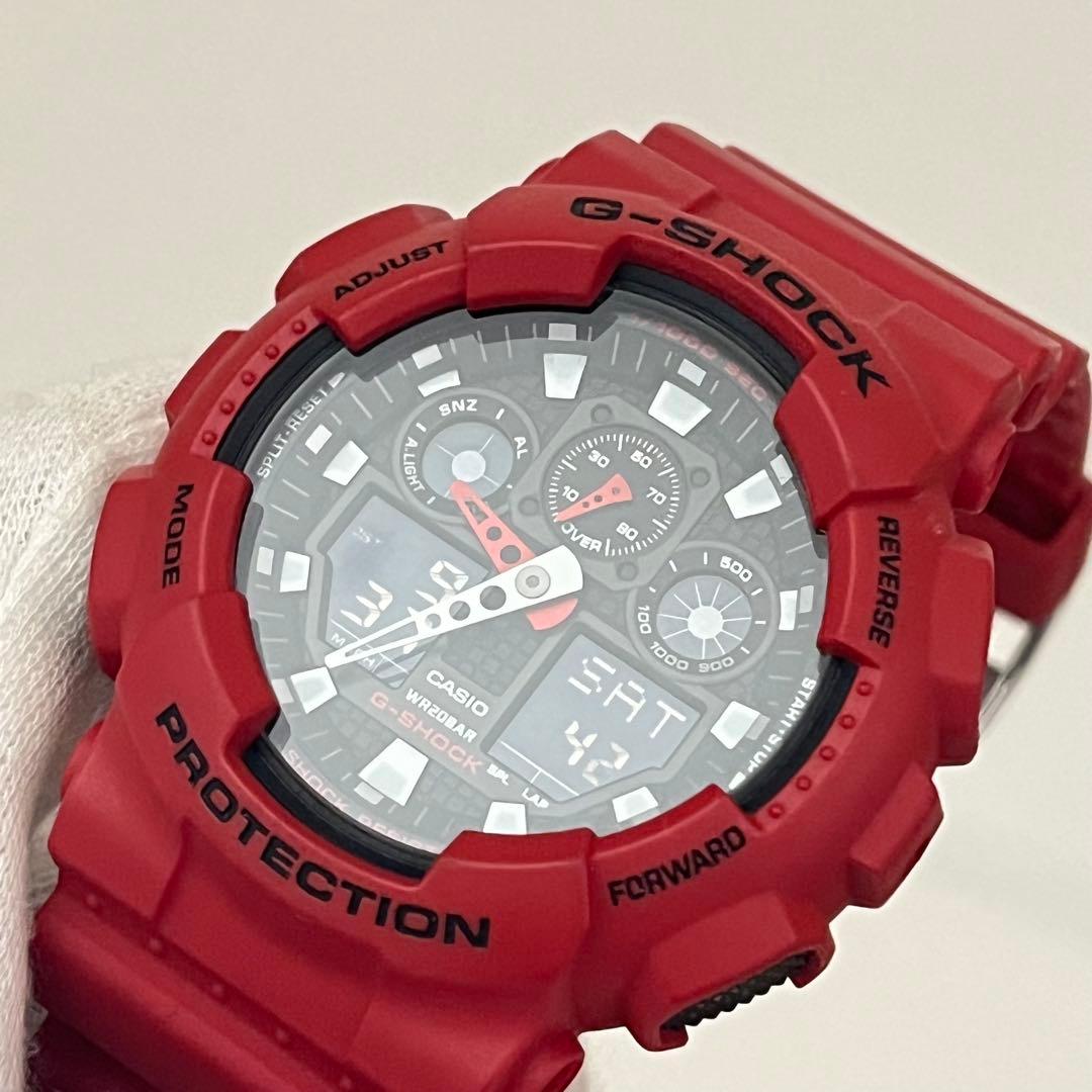 Casio G-Shock GA-100B Analog Digital Mens Watch — Japan Import
