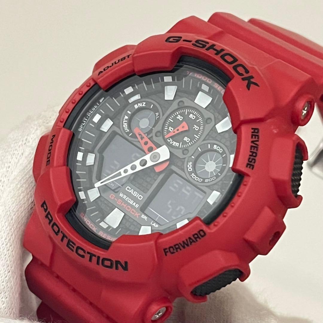 Casio G-Shock GA-100B Analog Digital Mens Watch — Japan Import