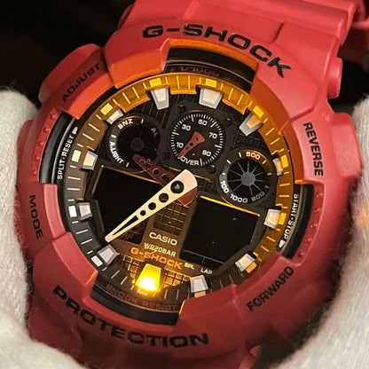 Casio G-Shock GA-100B Analog Digital Mens Watch — Japan Import