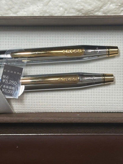 Cross Classic Century Rotating Push-Button Ballpoint Pen and Mechanical Pencil Set