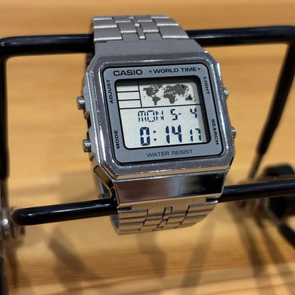Casio World Time Digital Watch A500W — Japan Import