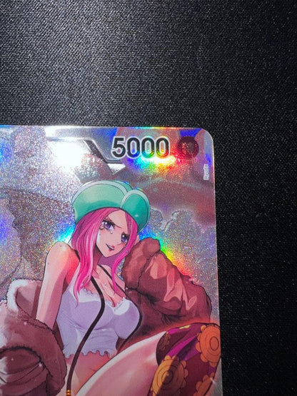 One Piece Card Game Bonnie Leader Parallel single card with vibrant artwork