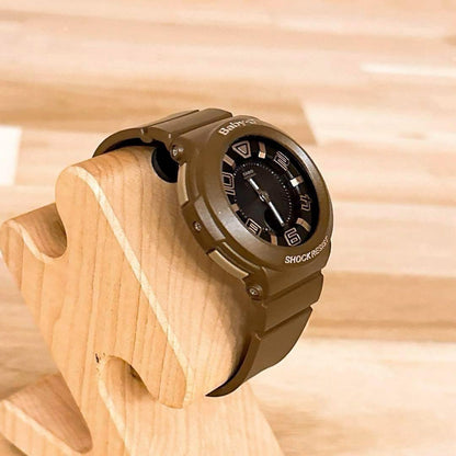 Casio Baby-G BGA-1601-5BJF Solar Radio Wave Watch with Metallic Smoky Color Finish