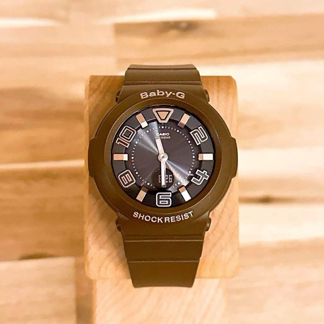 Casio Baby-G BGA-1601-5BJF Solar Radio Wave Watch with Metallic Smoky Color Finish