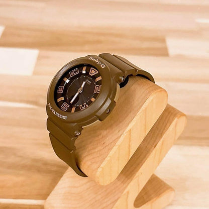 Casio Baby-G BGA-1601-5BJF Solar Radio Wave Watch with Metallic Smoky Color Finish