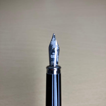 Cross Century 2 Sterling Silver and Blue Lacquer Fountain Pen Model Finished with Rhodium Trim — Japan Import