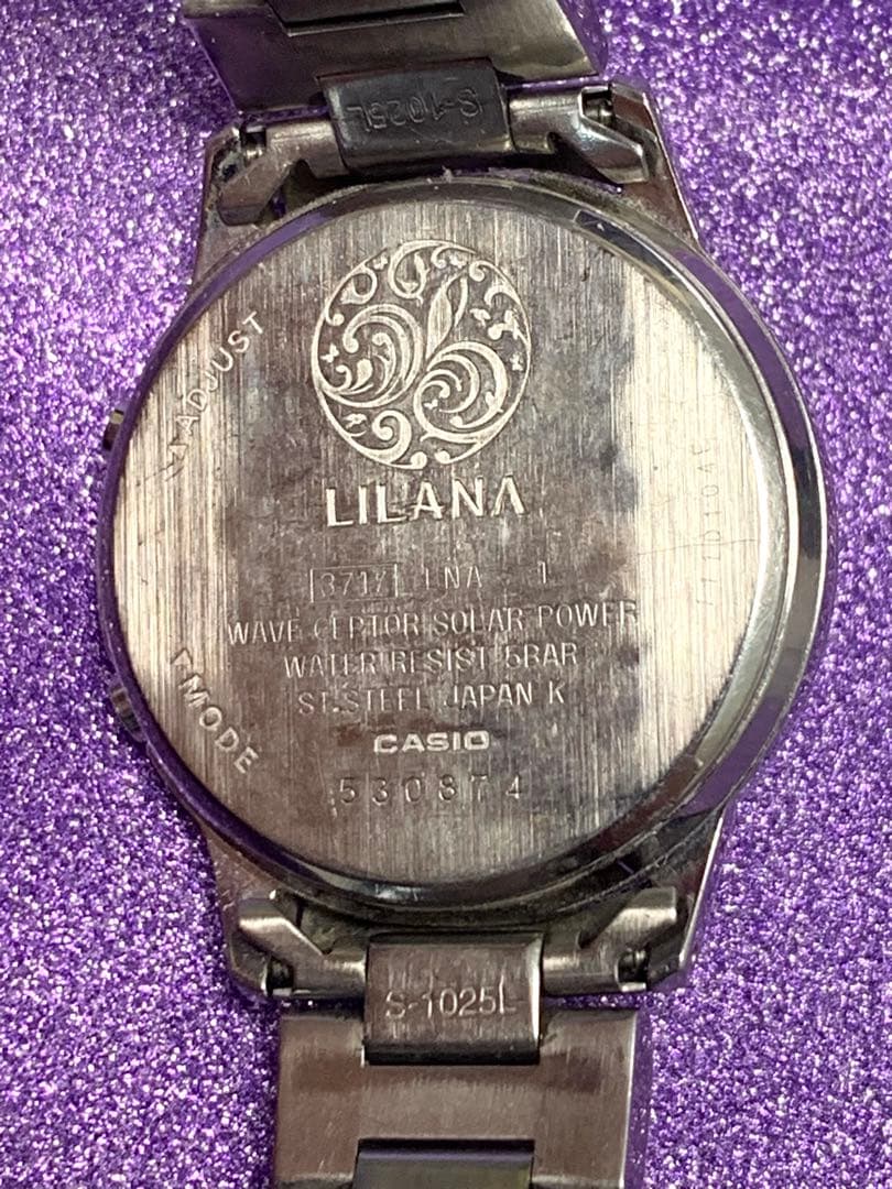 Casio Lilana LNA-1 Radio Wave Solar Ladies Watch