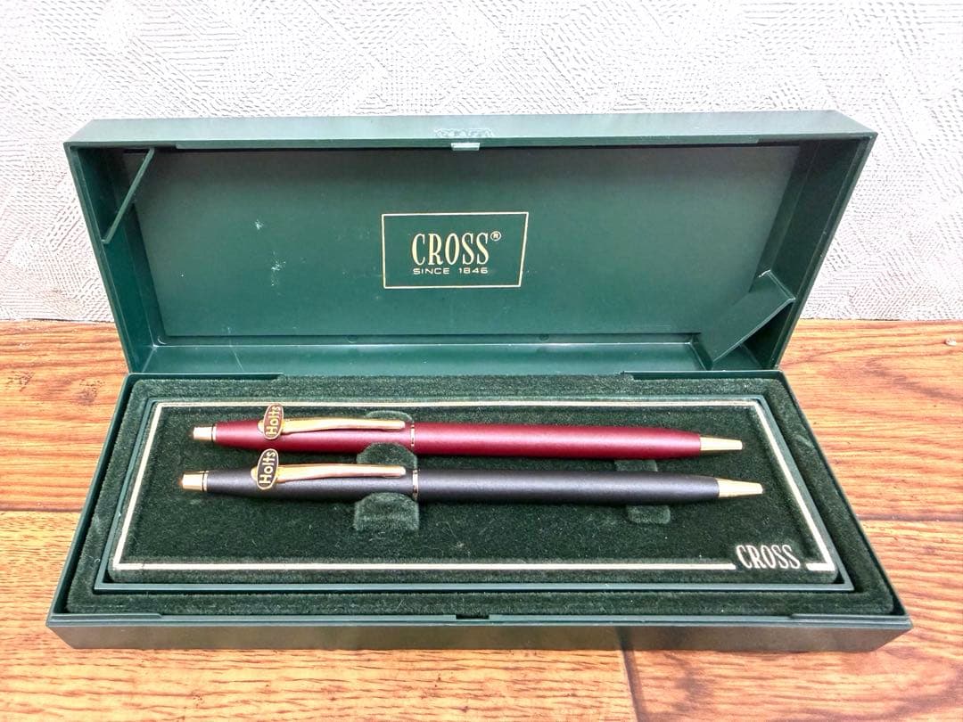 Cross Pen Set Two Pieces with Case Japan Import
