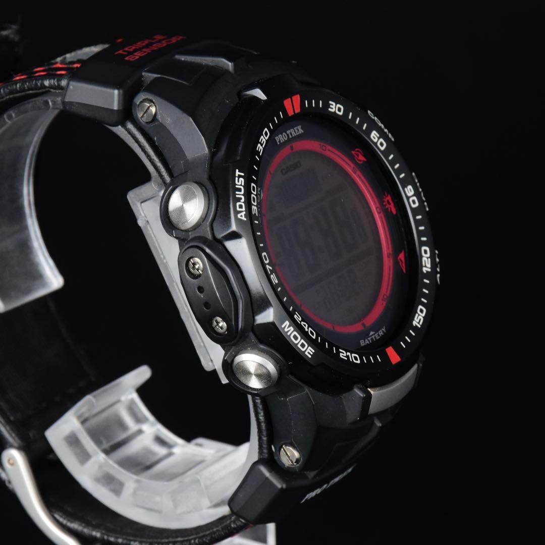 Casio PRO TREK PRW-3000G-1JR Digital Outdoor Watch with Battery Level Display — Japan Import