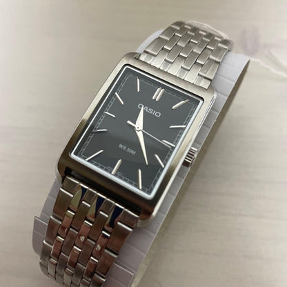 Casio MTP-B215D-1AVDF Quartz Watch with Stainless Steel Case and Mineral Glass — Japan Import