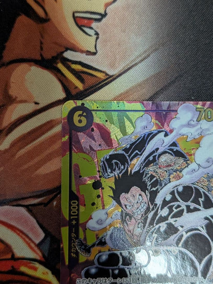 One Piece Monkey D. Luffy secret parallel trading card OP10-118 from OP Series Japan import