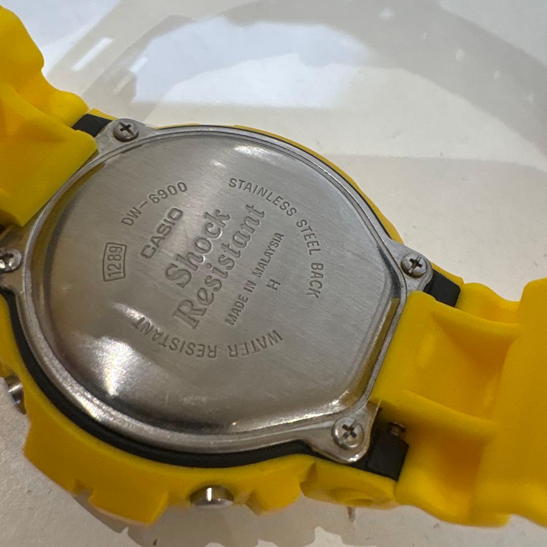 Casio G-Shock DW-6900H-9 Digital Quartz Watch with Resin Case and Rubber Band — Japan Import