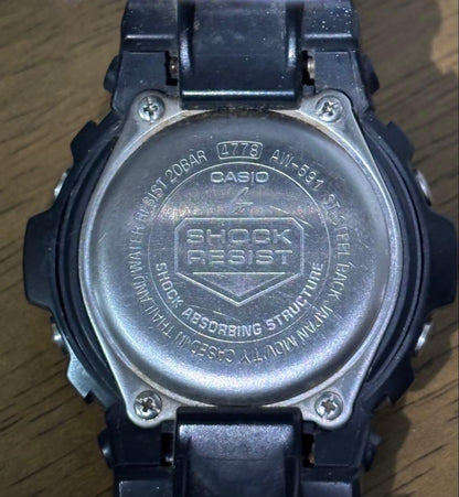 Casio G-Shock Black and Blue