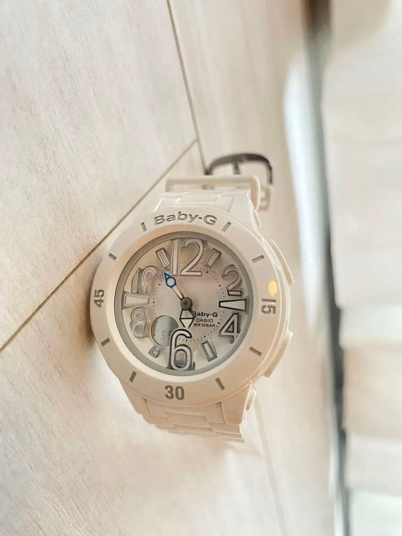 Casio Baby-G White BGA-150 Series Analog Digital Watch for Women — Japan Import
