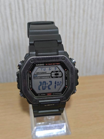 Casio WD-110H Cheap Casio Digital Watch — Works — Japan Import
