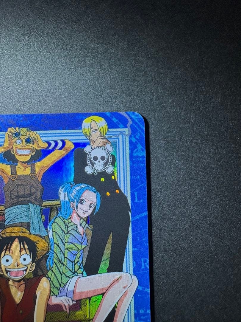 One Piece Monkey D. Luffy OP82 Great Voyage Challenge trading card from 2001 Hyper Battle series Japanese import