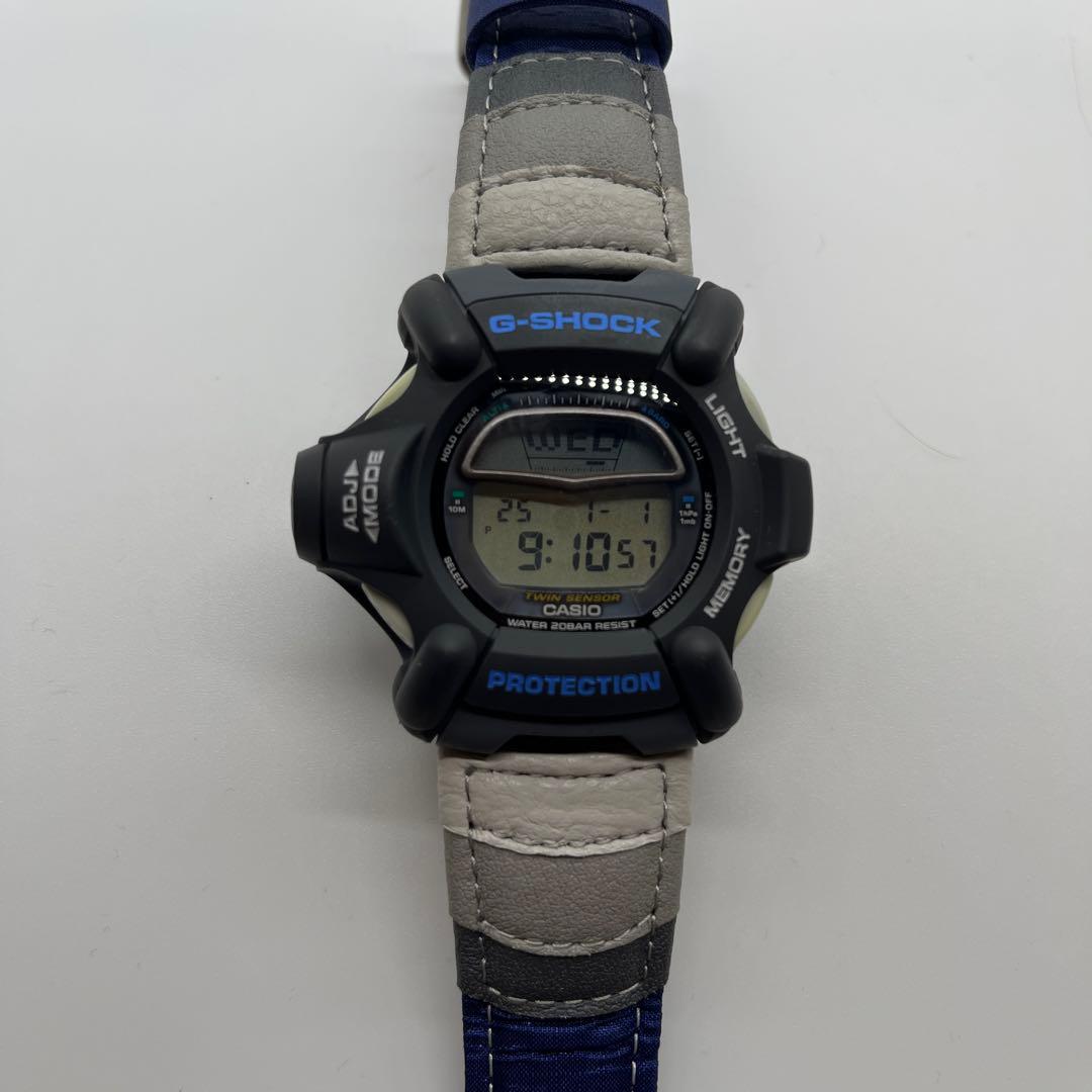 Casio G-Shock Vintage RiseMan DW-9100 Watch Temperature Altitude Pressure Unisex Gray — Japan Import