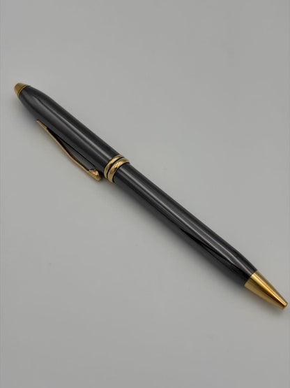 Cross Townsend Series Black Lacquer & Gold Pen