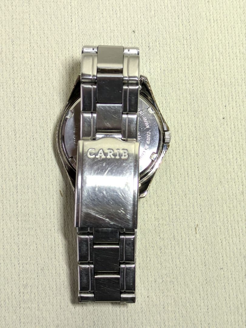 Casio Carib SolarV14J 0A80 Chronograph with Date and Day Display — Japan Import