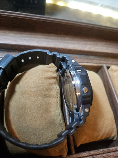 Casio G-Shock DW-5700 Watch With Screw-Back and DW5600 Bezel Conversion