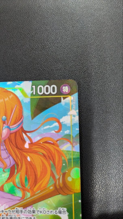 One Piece Card Game Nami ST29-008 parallel card from Starter Deck Egg Head Japan import