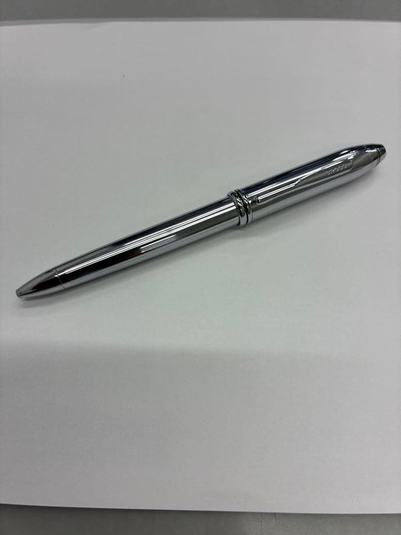 Cross Twist Ballpoint Pen with Silver Metal Body
